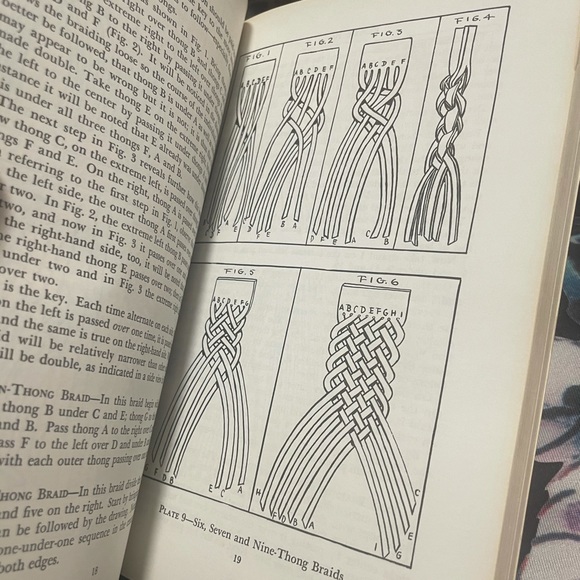 Book. Leather braiding. - Picture 2 of 2